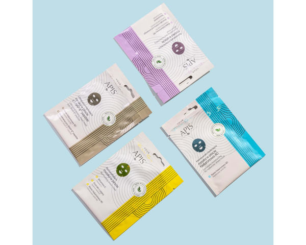 Apis Lifting and Tightening Sheet Mask with SNAP-8 MT Peptide for All Skin Types 20g