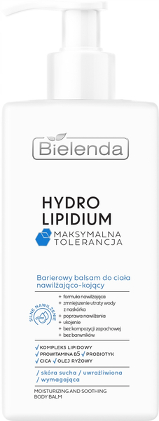Bielenda Hydro Lipidum Nawilżająco-Łagodzący Balsam do Ciała 300ml