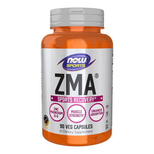 Now Foods ZMA Sports Recovery Wsparcie Organizmu 90 Kapsułek