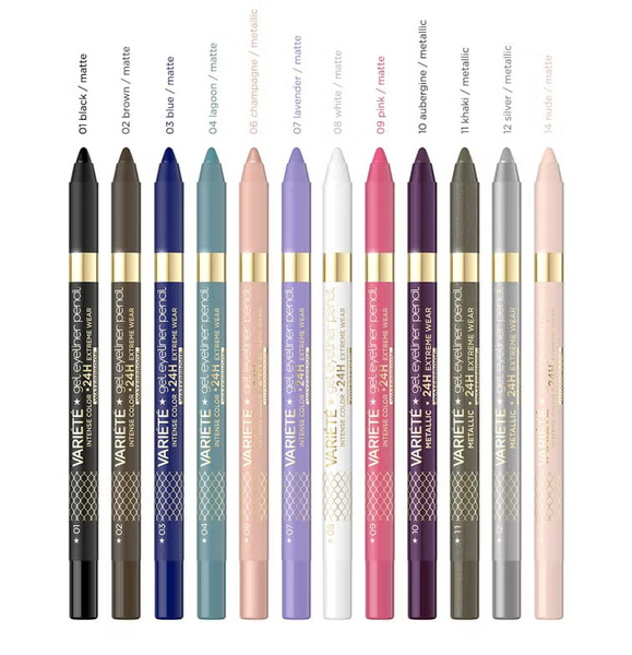 Eveline Variete Gel Eye Pencil No. 14 Nude 1 Piece