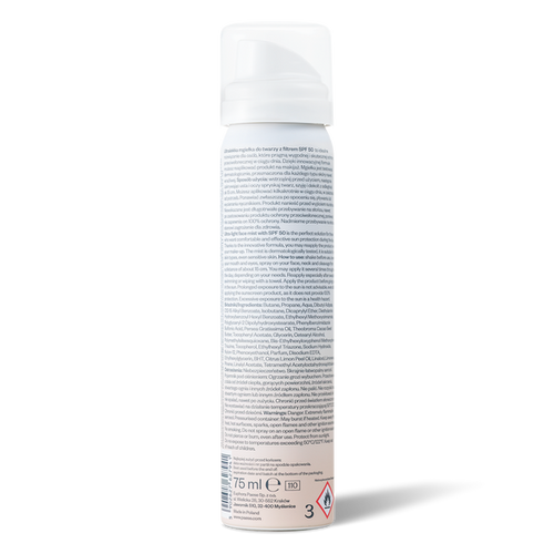 Paese Ultralight Protective Makeup Mist SPF50 75ml