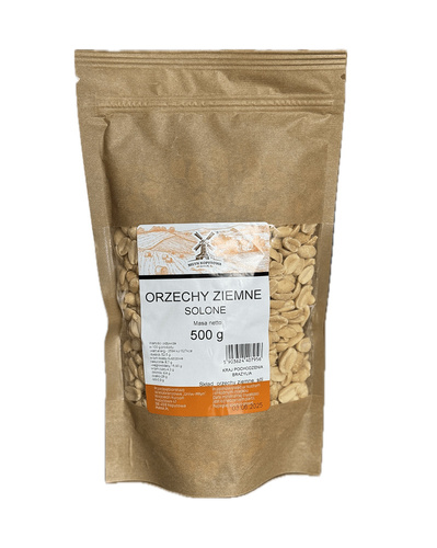 Młyn Kopytowa Salted Peanuts 500g Best Before 14.01.26