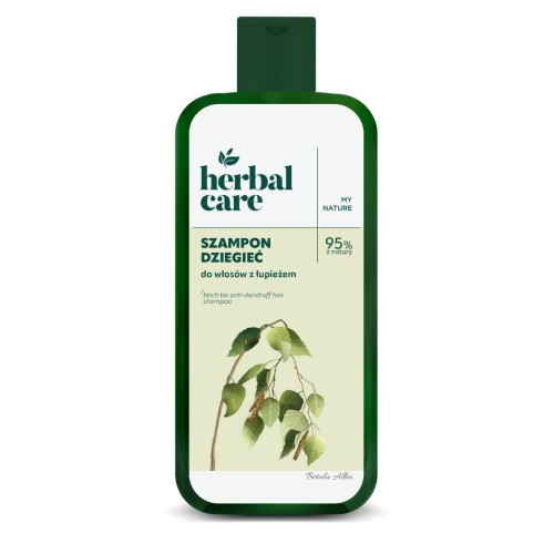 Herbal Care Oczyszczający Szampon Dziegieć Brzozowy dla Włosów z Łupieżem 330ml