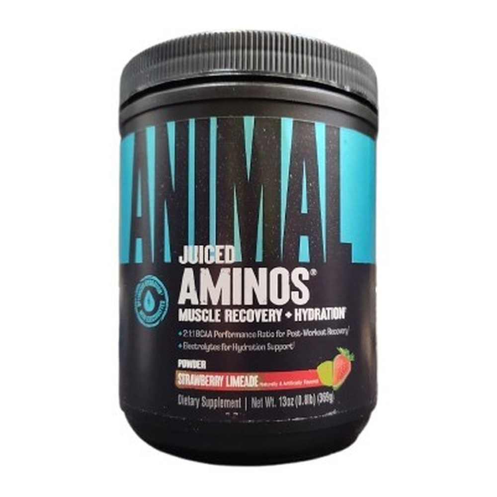 Animal Juiced Aminos Aminokwasy BCAA i EAA w Proszku na Regenerację Mięśni 366g