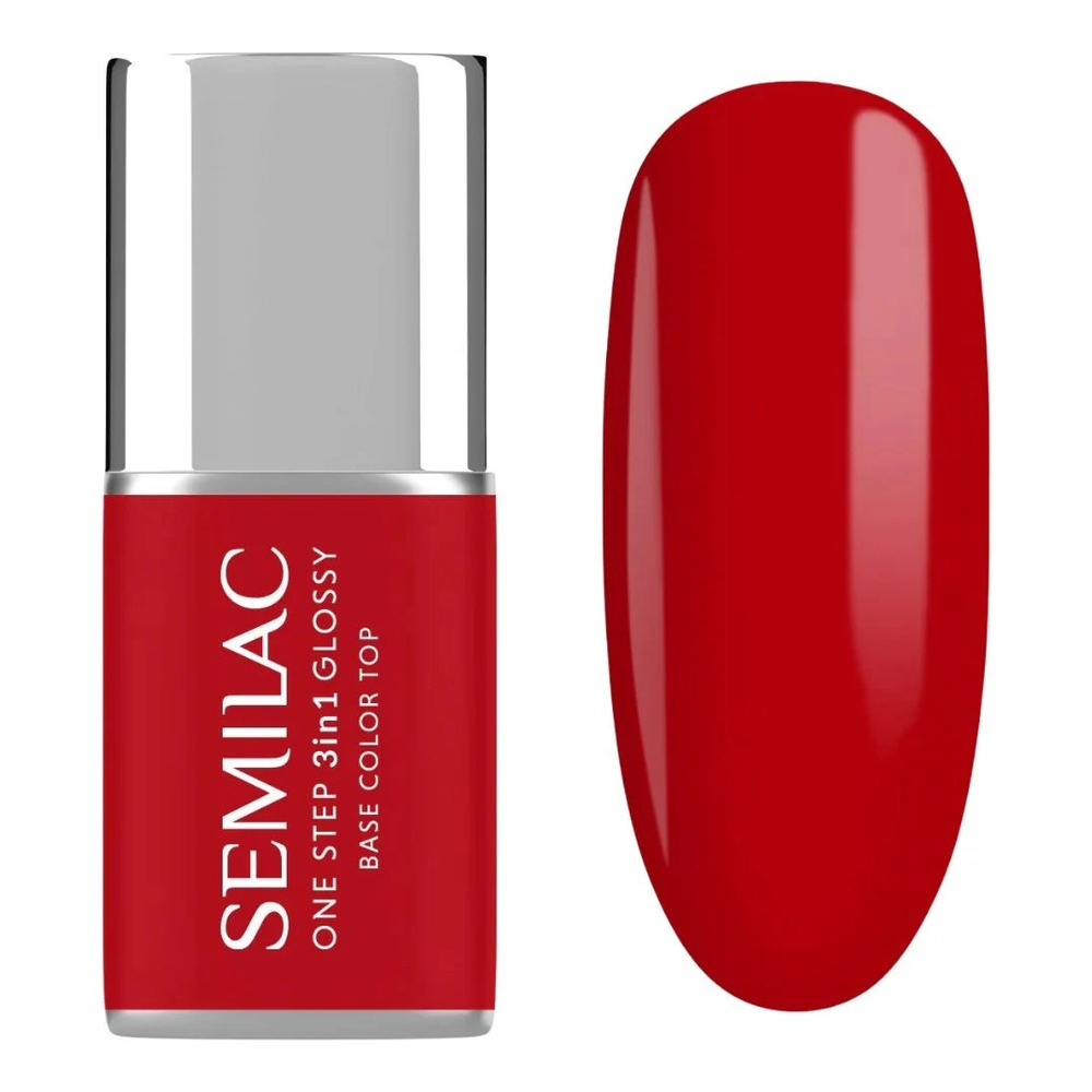 Semilac One Step 3in1 Lakier Hybrydowy S530 Scarlet 7ml