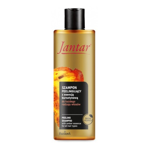 Jantar Peelingujący Szampon z Esencją Bursztynową i Enzymami 300ml