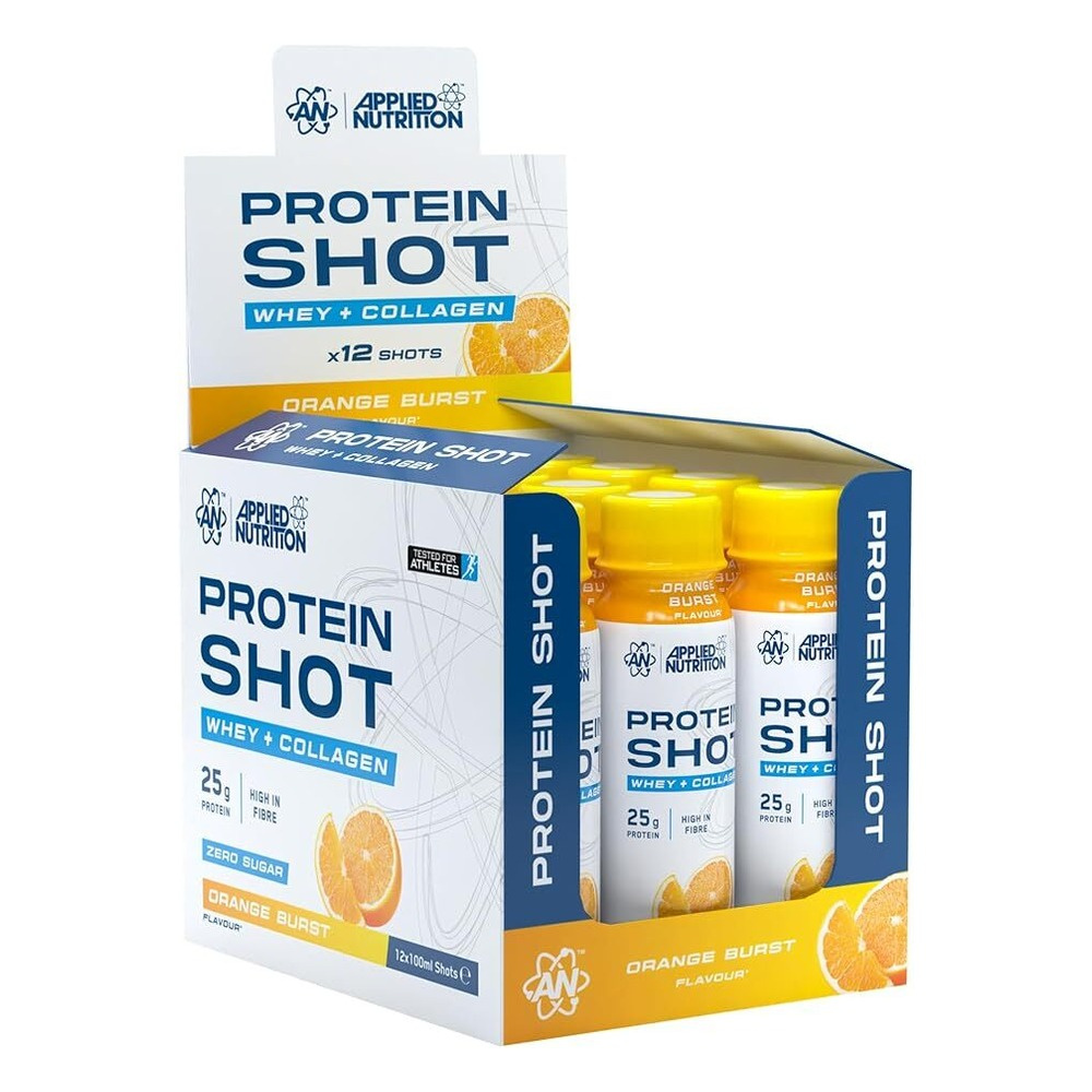 Applied Nutrition Protein Shot, Orange Burst 12 x 100ml