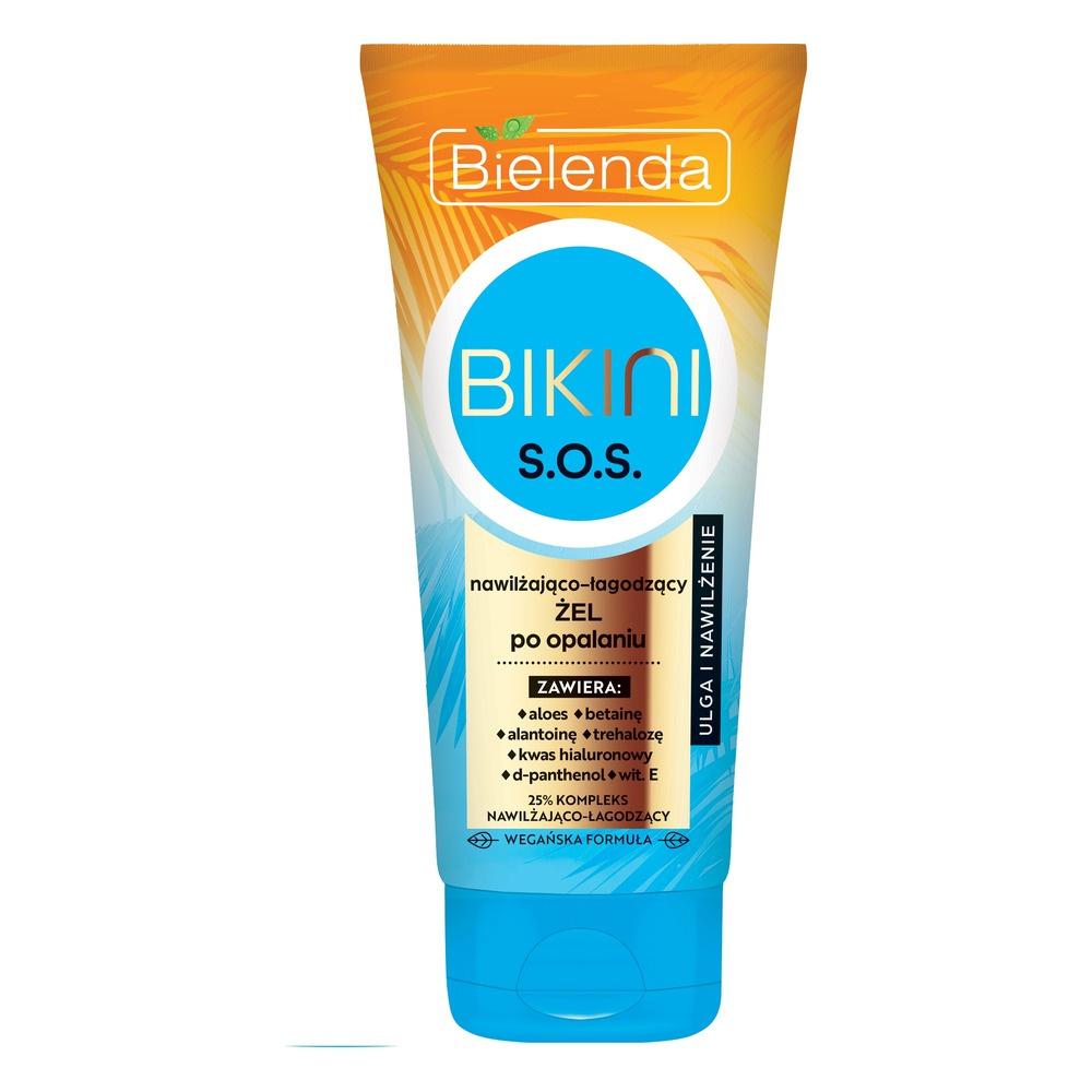 Bielenda Bikini SOS Nawilżająco-Łagodzący Żel Aloesowy po Opalaniu 150ml