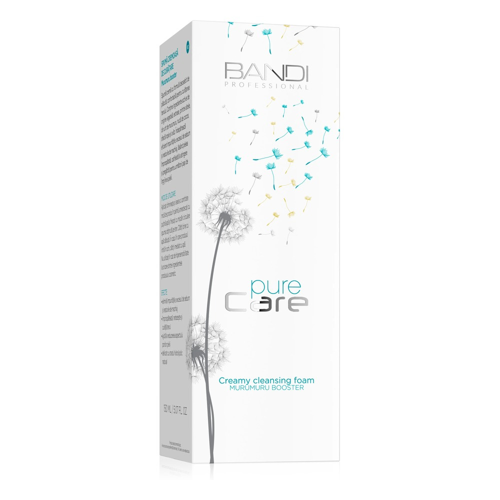 Bandi Pure Care Delikatnie Oszczyszająca Kremowa Pianka dla Każdego Rodzaju Skóry 150ml