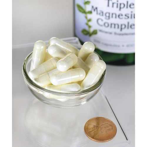 Swanson Triple Magnesium Complex 400mg 100 Capsules