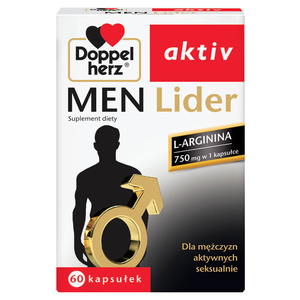 Doppelherz Aktiv Men Lider Improves Sexual Condition and Libido 60 Capsules