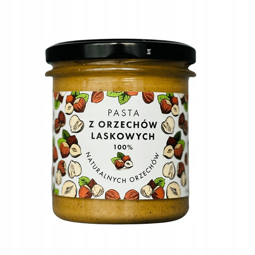 Młyn Kopytowa Skarby Młyna 100 % Naturalna Pasta z Orzechów Laskowych 300g