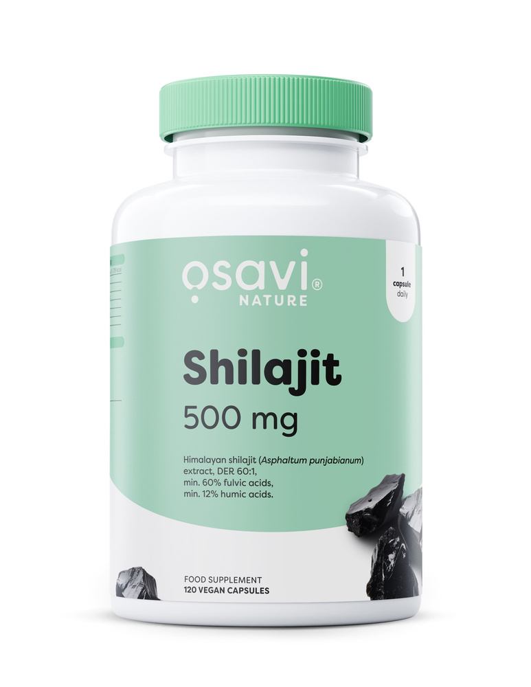 Shilajit, 500mg - 120 vegan caps