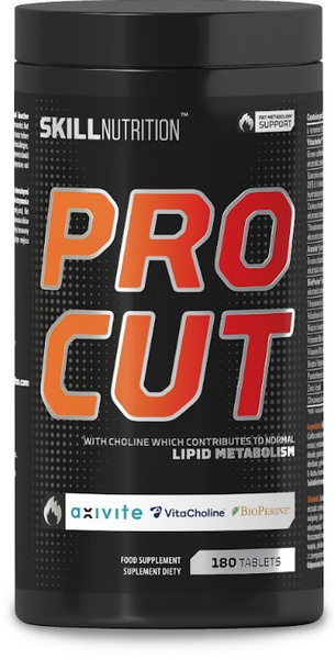 Skill Nutrition Pro Cut 180 tablets for Fat Metabolism Support
