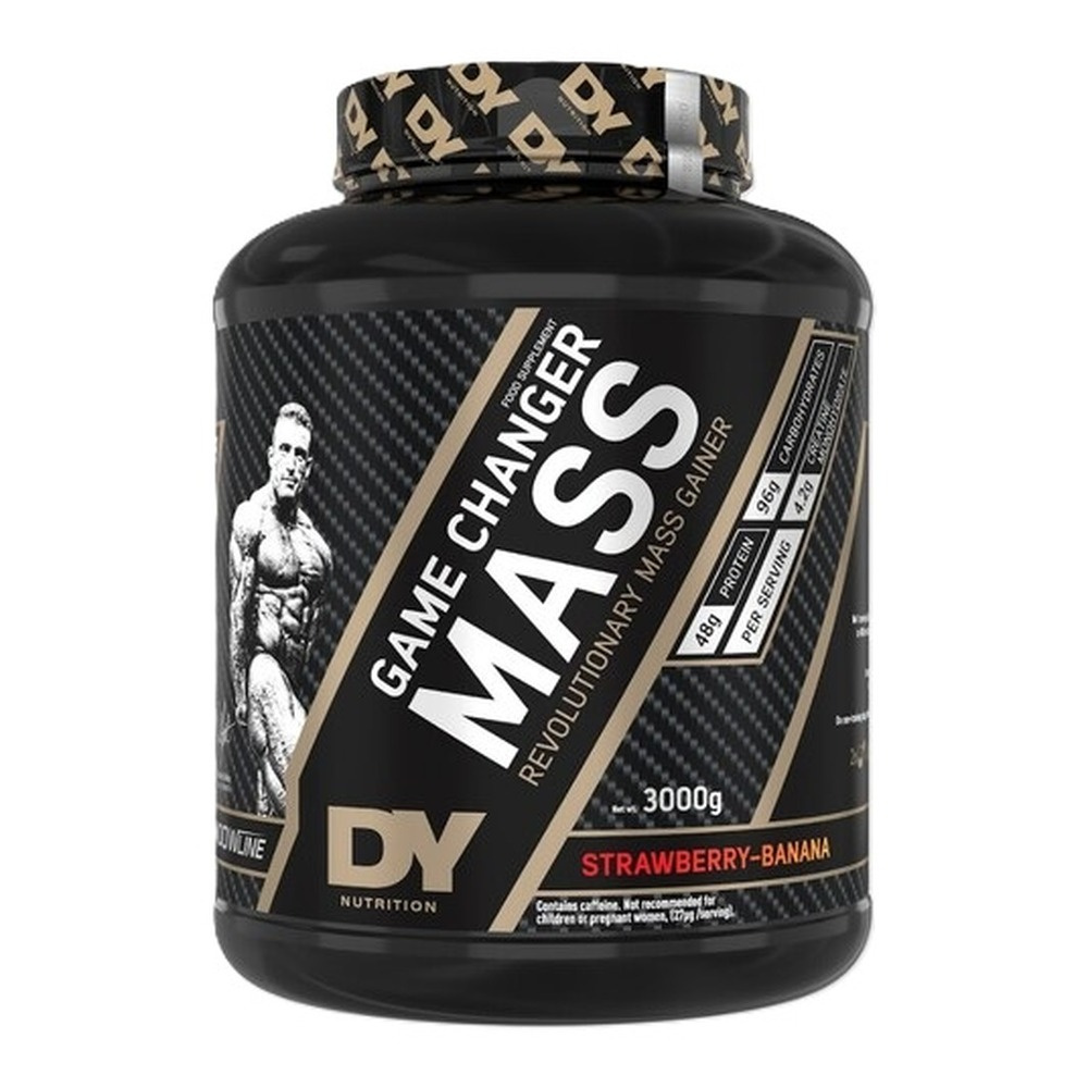 Dorian Yates Game Changer Mass Gainer, Strawberry-Banana 3000g