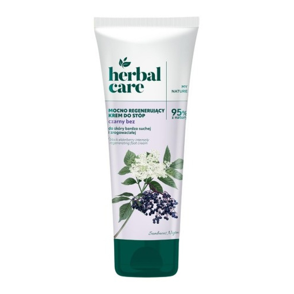 Herbal Care Czarny Bez Mocno Regenerujący Krem Do Stóp 100ml