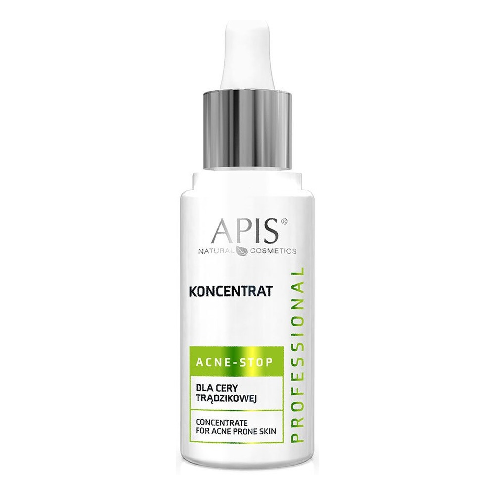Apis Professional Acne Stop Koncentrat do Codziennej Pielęgnacji dla Cery Trądzikowej 30ml