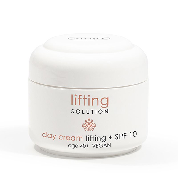 Ziaja Lifting Solution Liftingujący Krem do Twarzy + UV 40+ na Dzień 50ml