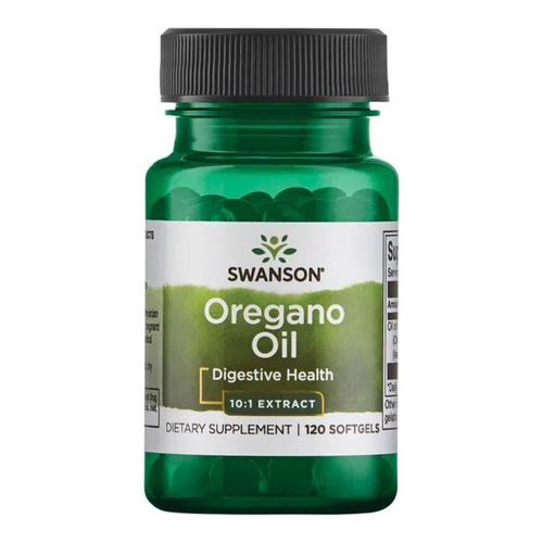 Swanson Oregano Oil 10:1 Extract 120 Softgels