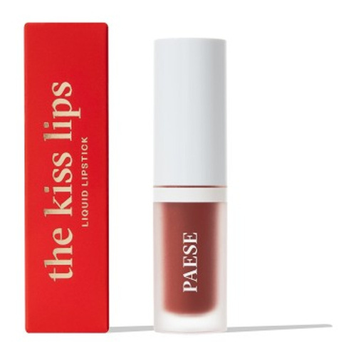 Paese The Kiss Liquid Lipstick No. 04 Rusty Red 3.4ml