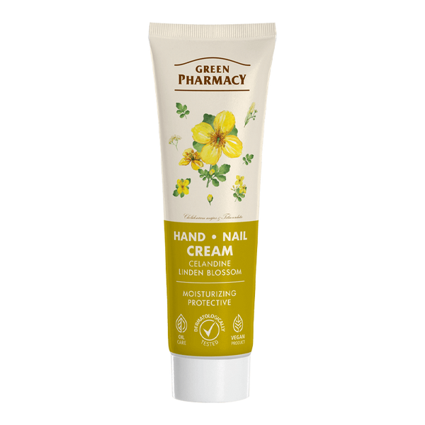 Green Pharmacy Hand and Nail Cream Celandine and Linden Blossom 100ml