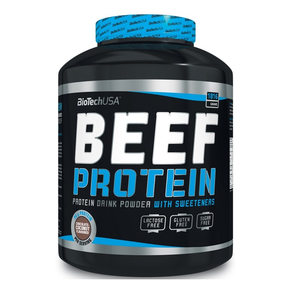 BioTechUSA Beef Protein Hydrolizowane białko wołowe, Czekolada i kokos 1816g