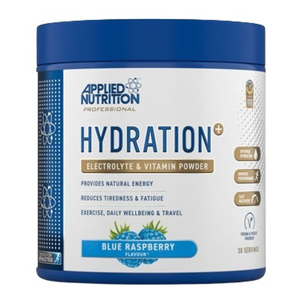 Applied Nutrition Hydration+ Elektrolity, Niebieska malina 240g