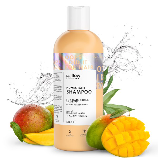 So!Flow Humectant Shampoo for Medium Porosity and Frosty Hair 400ml