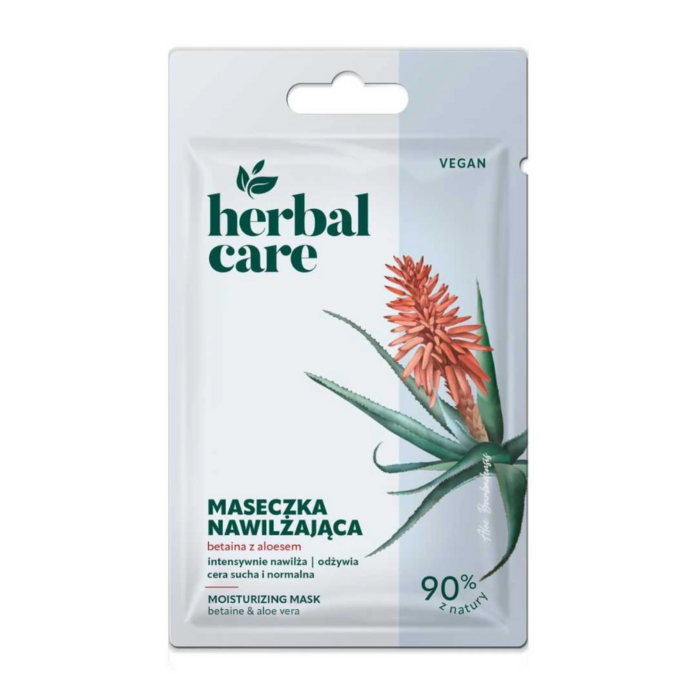 Farmona Herbal Care Nawilżająca Maseczka Betaina z Aloesem dla Skóry Suchej i Normalnej 7g