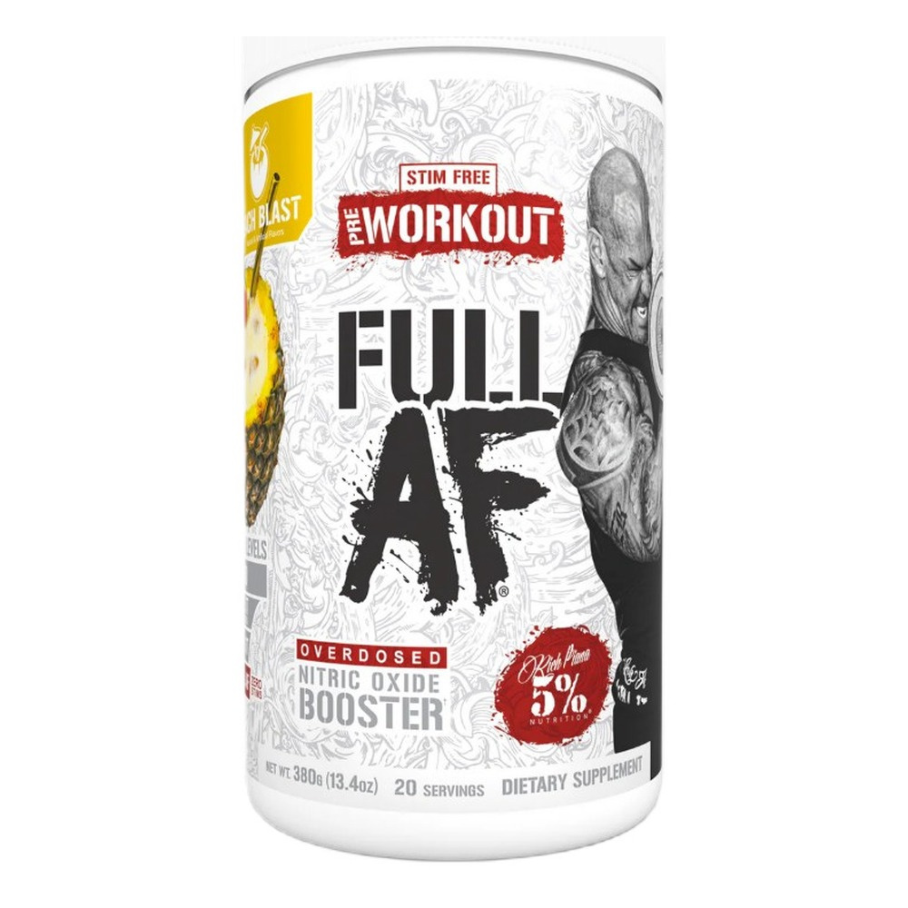 5% Nutrition Full As F*ck Legendary Series Przedtreningówka na Pompę Mięśniową Beach Blast 380g