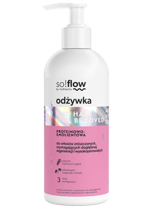 So!Flow by Vis Plantis Odżywka Proteinowo-Emolientowa do Włosów Zniszczonych 300ml