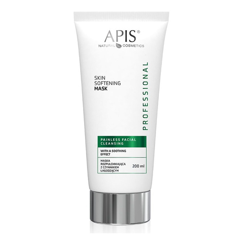 Apis Professional Painless Face Cleansing Maska Rozpulchniająca z Czynnikiem Łagodzącym dla każdego Rodzaju Skóry 200ml