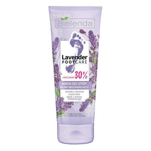 Bielenda Lavender Foot Care Silnie Regenerujący i Zmiękczający Krem do Stóp 75ml