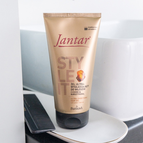Jantar Żel Ultrawygładzający do Włosów z Esencją Bursztynową 150ml