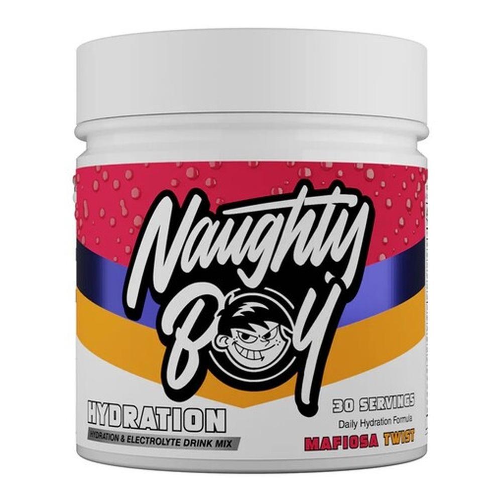 Naughty Boy Hydration Mafiosa Twist Electrolyte Drink Powder for Hydration and Performance 255g