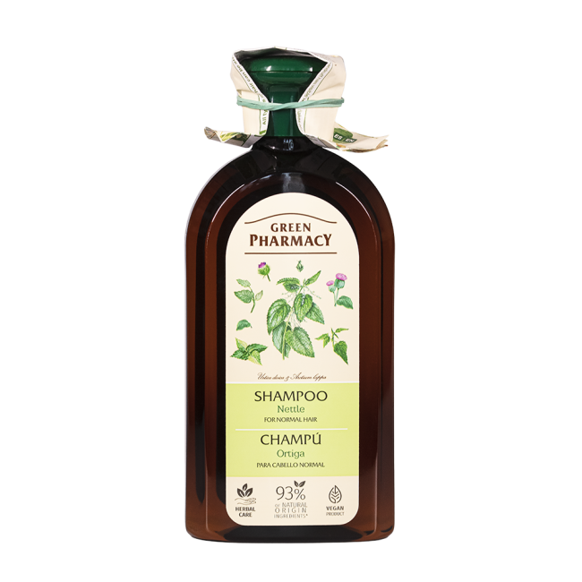 Green Pharmacy Shampoo with Nettle Extract for Normal Hair 350ml