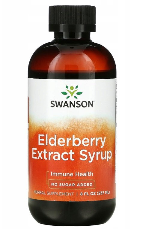 Swanson Elderberry Extract Syrup 237ml