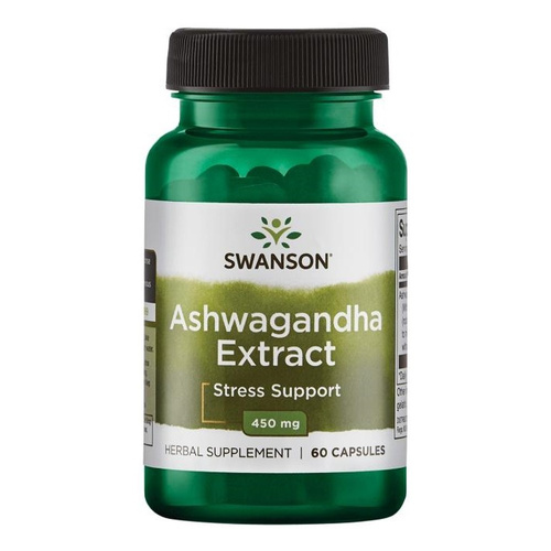 Swanson Ashwagandha Extract 450mg 60 Kapsułek