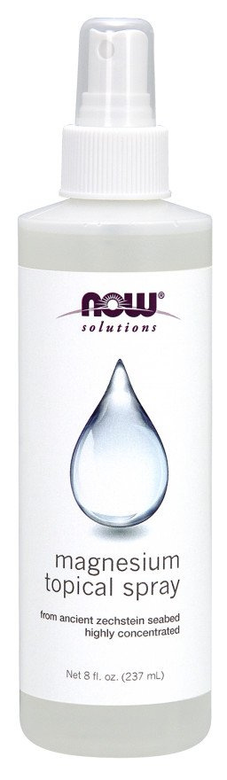 NOW Foods Magnesium Topical Spray Szybka Mgiełka Magnezowa dla Mięśni i Relaksu 237ml