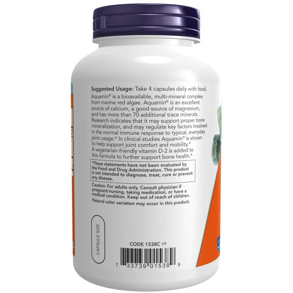 Now Foods Red Mineral Algae Supports Joint Function 180 Capsules