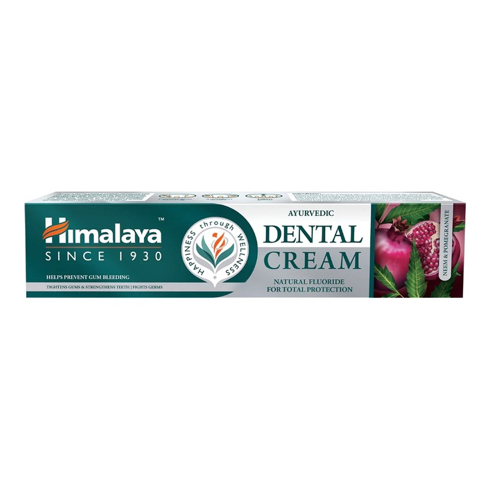 Himalaya Dental Cream Pasta do Zębów z Naturalnym Fluorem Chroniąca przed Próchnicą 100g