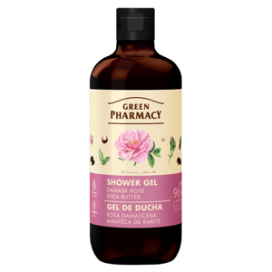 Green Pharmacy Shower Gel Damask Rose and Shea Butter 500ml