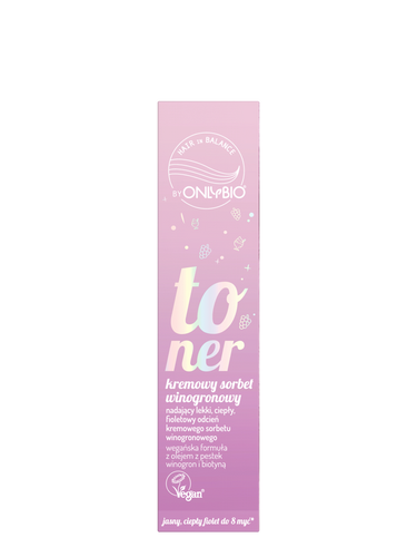 OnlyBio Hair in Balance Creamy Toner Grape Sorbet 100ml