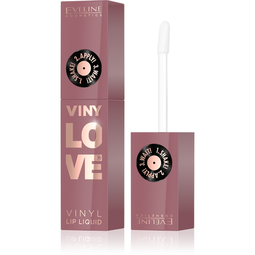 Eveline VinyLove Liquid Vinyl Lipstick with Gloss Effect No. 06 Chillie 4ml
