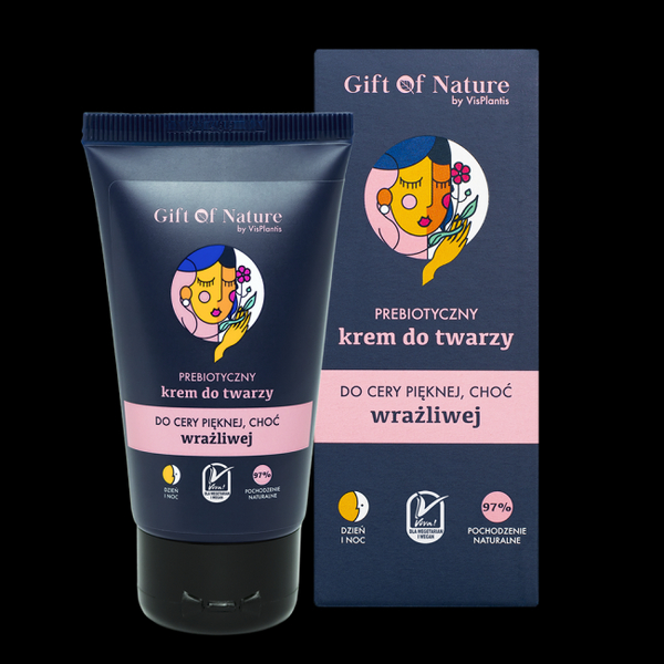 Gift of Nature Prebiotic Face Cream for Sensitive Skin Black Cumin Oil 50ml