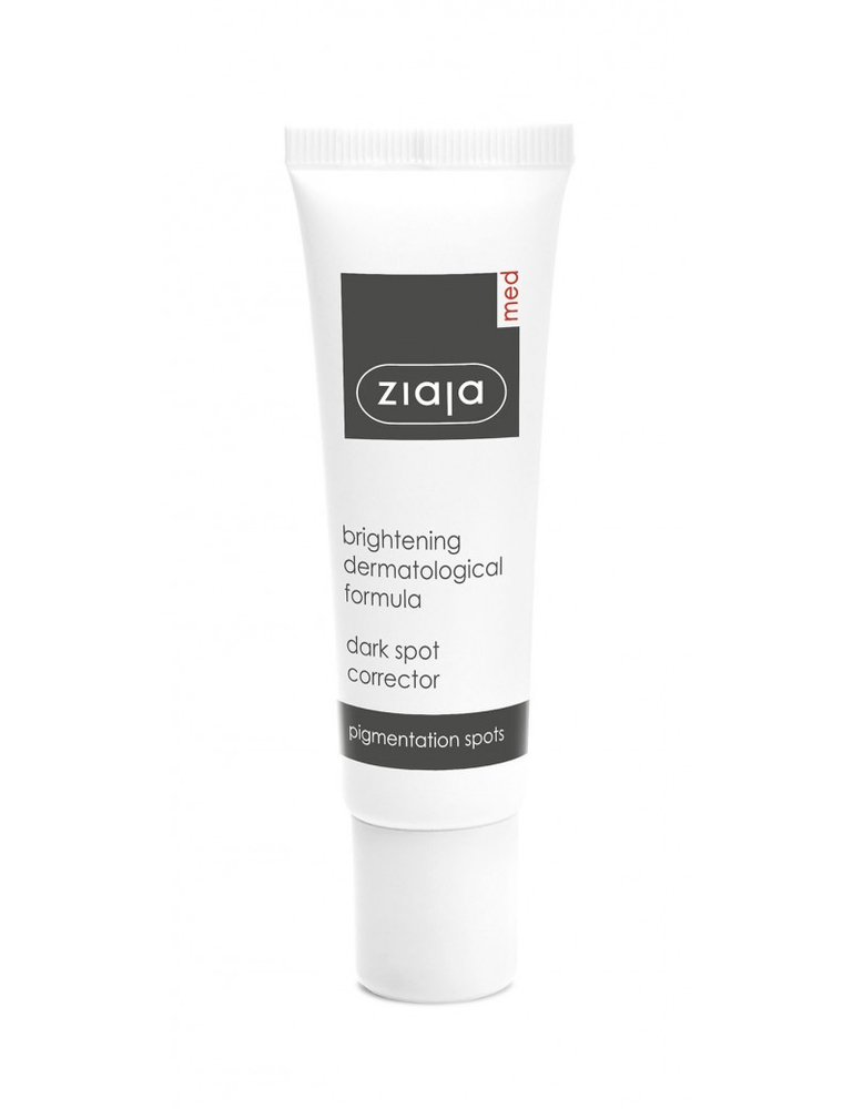 Ziaja Med Whitening Treatment Brightening Cream Gel for Dark Pigmentation Spots 30ml