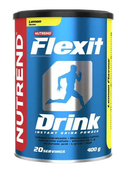 Nutrend Flexit Drink Powder for Joint Support Lemon 400g