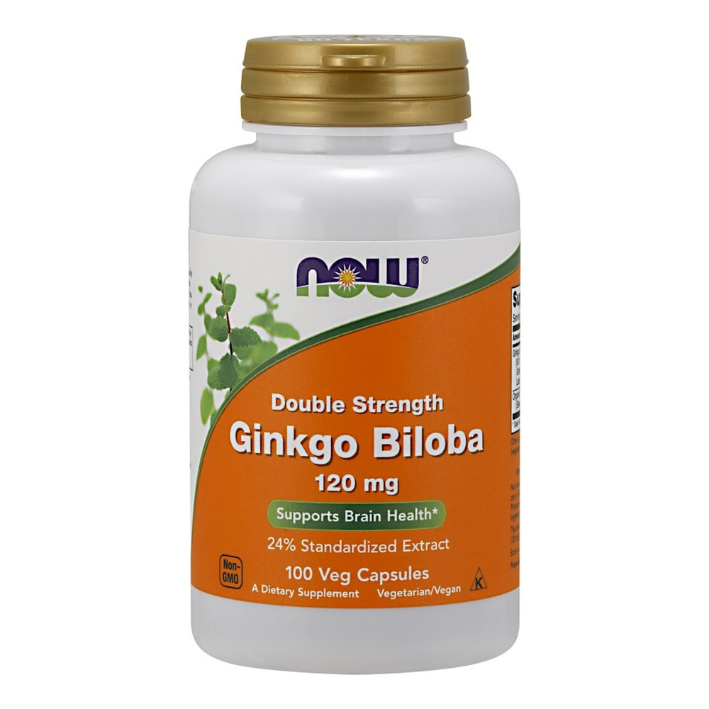 Ginkgo Biloba Double Strength, 120mg - 100 vcaps