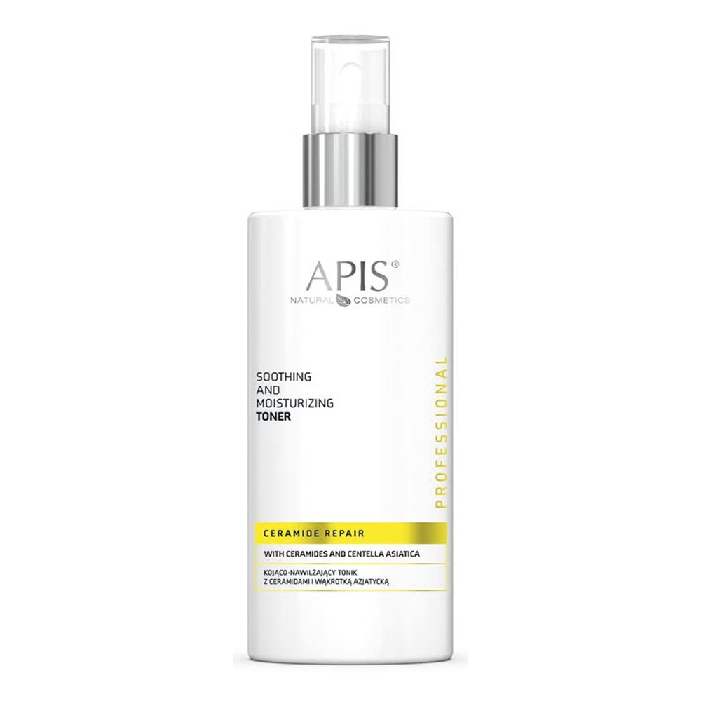 Apis Professional Ceramide Repair Kojąco-Nawilżający Tonik z Ceramidami i Wąkrotką Azjatycką 300ml