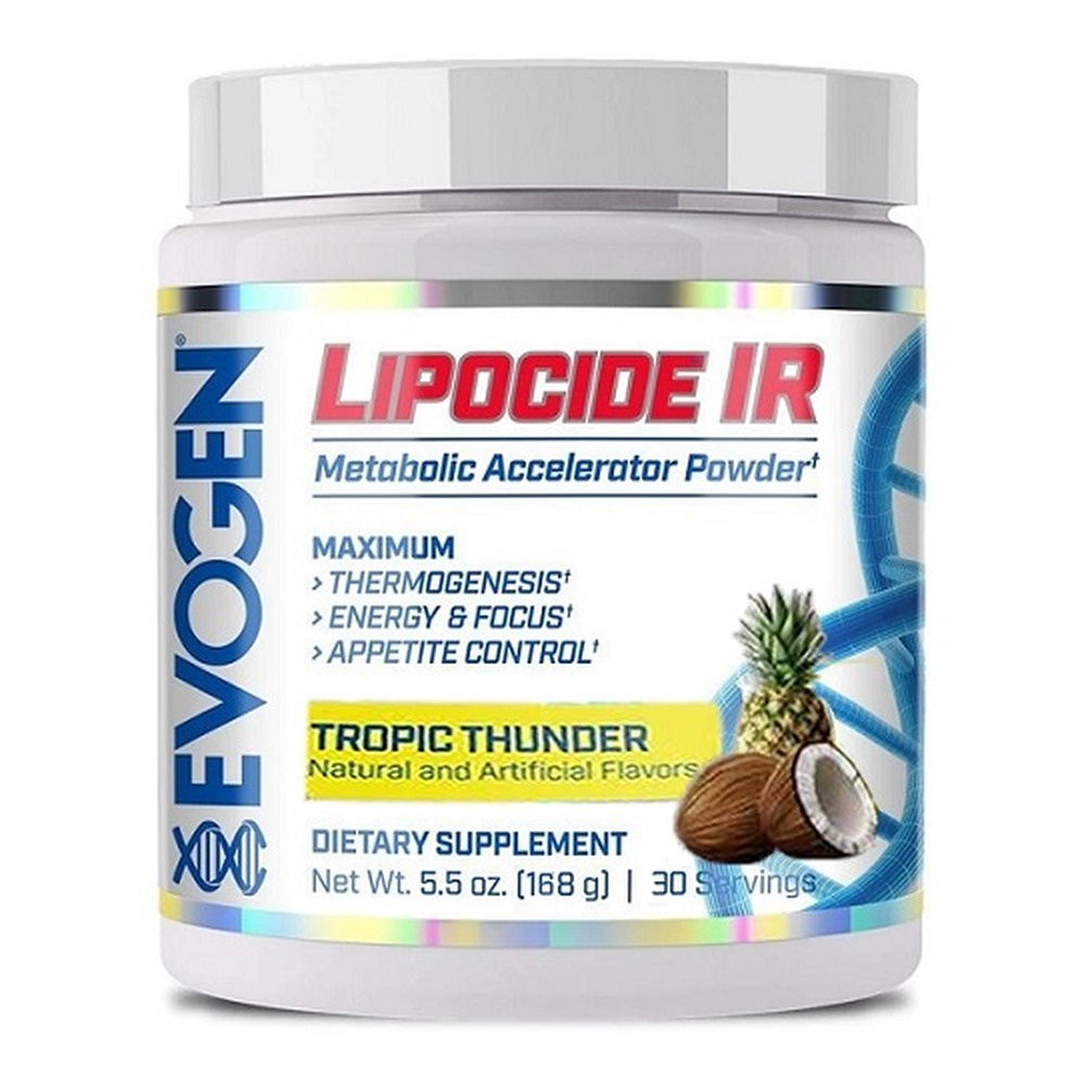 Evogen Lipocide IR Multi-Ingredient Powder, Tropic Thunder 168g
